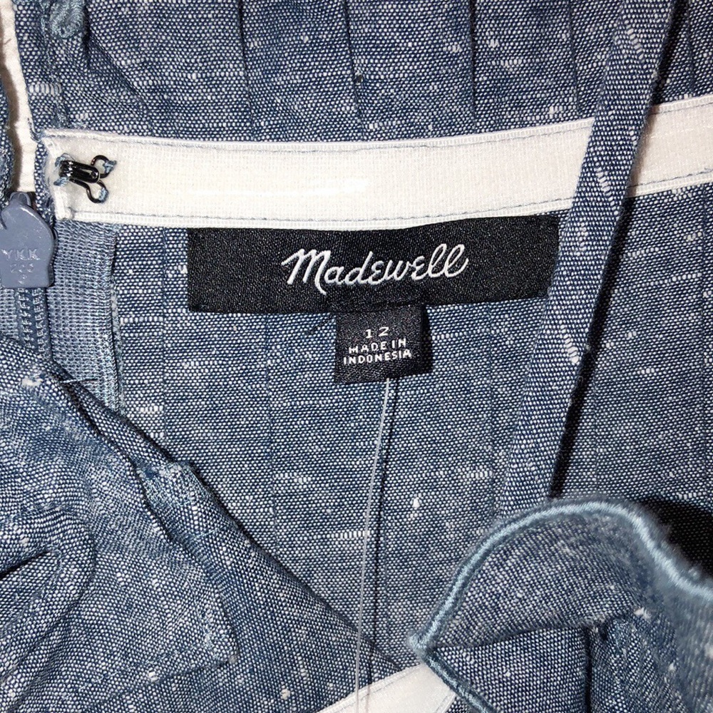 Madewell Demin Pintuck Cami Dress - Picture 6 of 8